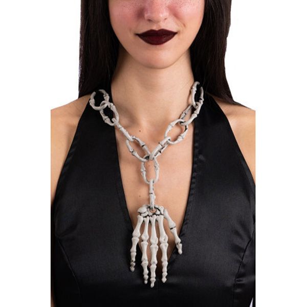Collana halloween con mano scheletro - CARNIVAL TOYS