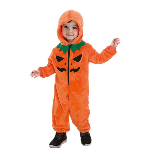 Costume kigurimi zucchetta halloween bambino - CARNAVAL QUEEN