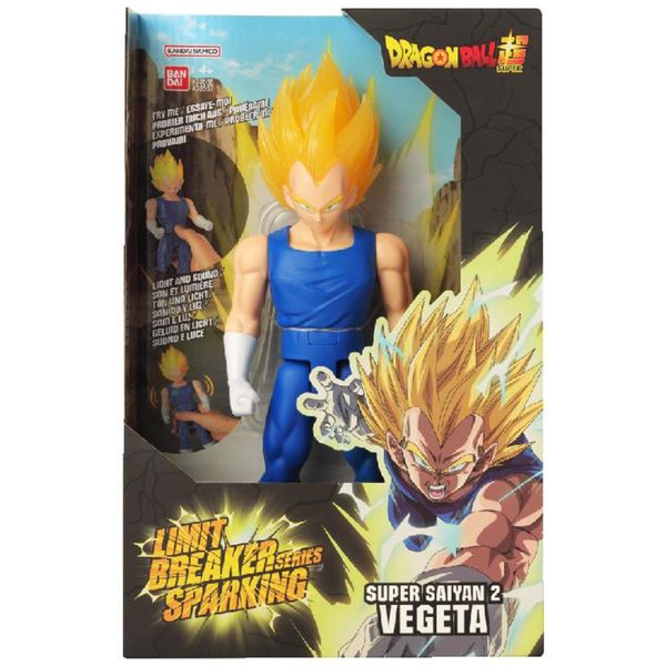 Bandai dragon ball super - action figure gigante 30 cm super saiyan 2 vegeta con luci e suoni - DRAGON BALL, BANDAI