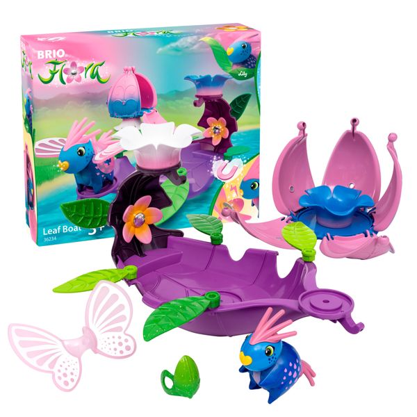 Brio flora - barca a foglia di lily - BRIO, RAVENSBURGER