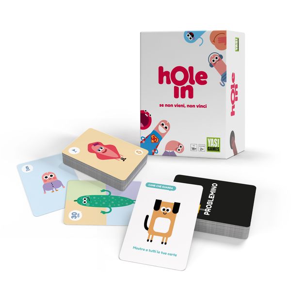 Hole in - yas!games - l'unico in italiano - gioco di carte - vm18+ - YAS GAME, ROCCO GIOCATTOLI