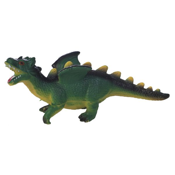 Drago singolo e assortito morbido - 16 cm - ANIMAL WORLD