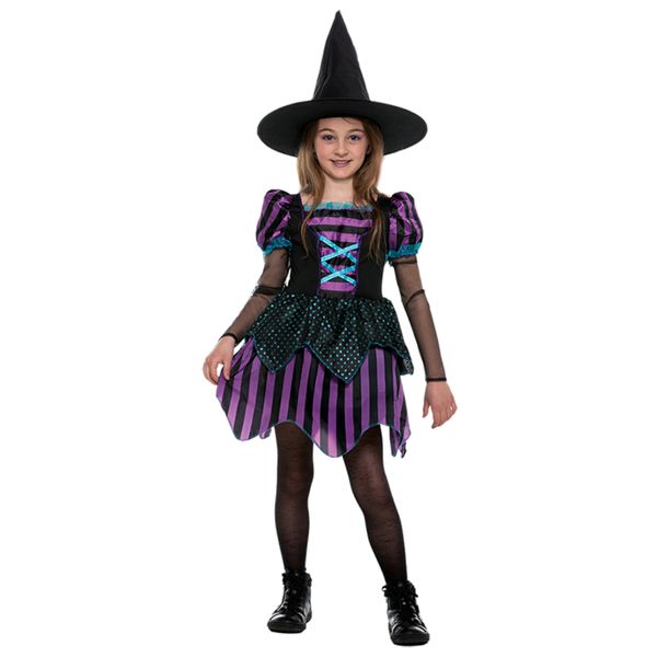 Costume strega della notte bambina halloween - CARNAVAL QUEEN