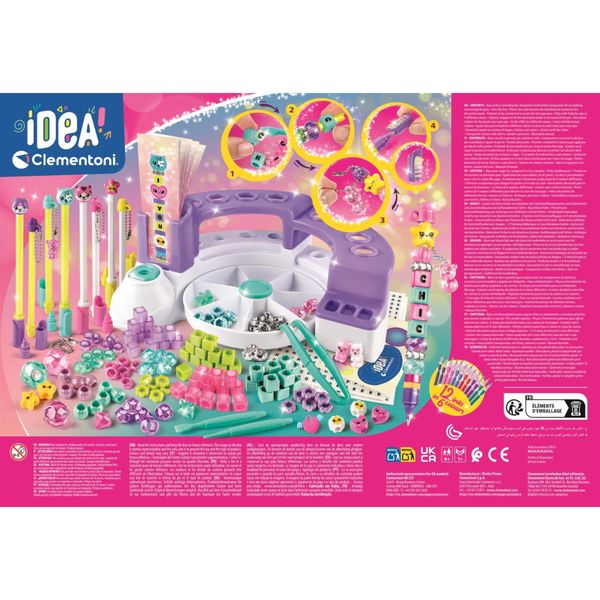 Clementoni - idea - laboratorio delle penne message - 18219 - CLEMENTONI