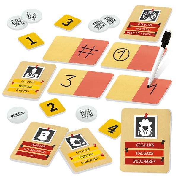 Deduco - gioco di logica, deduzione e bluff intelligente - LUDIC