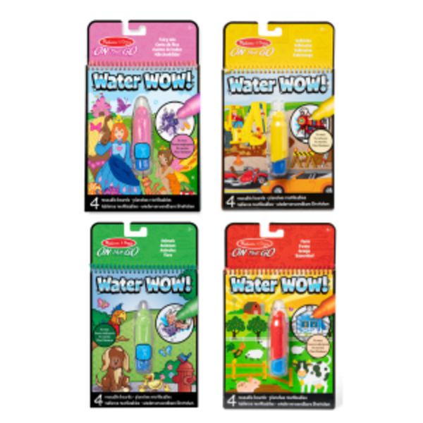 Melissa & doug water wow!  -libro magico assortito in 4 diversi modelli - MELISSA & DOUG