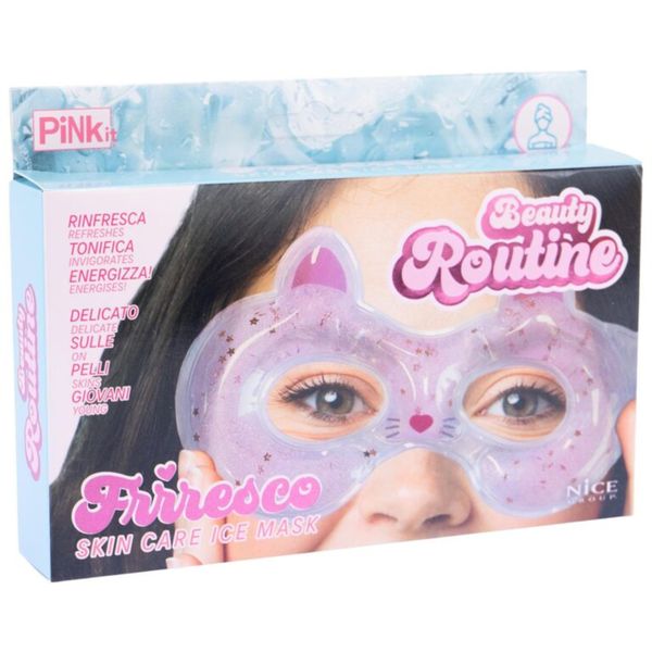 Beauty routine fresco skincare ice mask - maschera occhi gatto - 