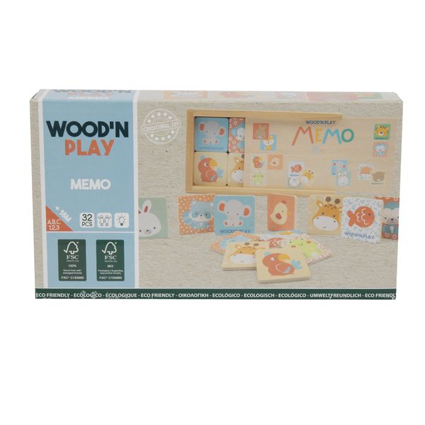 Memory degli animali - WOOD 'N' PLAY