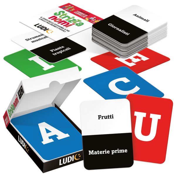 Famiglia cervellis strizzanomi - gioco delle categorie - LUDIC