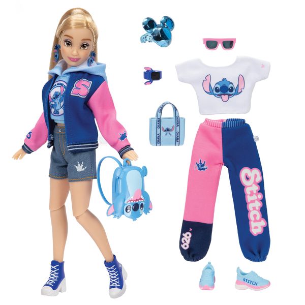 Disney ily 4ever - fashion doll ispirata a stitch con extra fashion - DISNEY PRINCESS, Disney Stitch