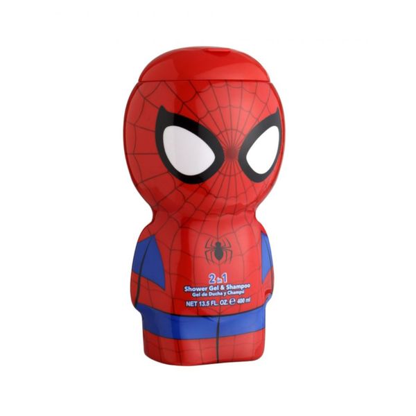 Gel doccia spiderman figura 2d - 2in1 - 400 ml - Spiderman