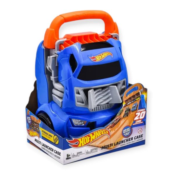 Hot wheels multi launcher car case - multi launch e garage 20 auto - Hot Wheels