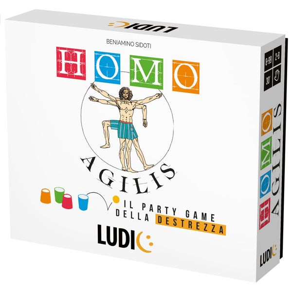 Homo agilis - party game di destrezza e coordinazione - LUDIC