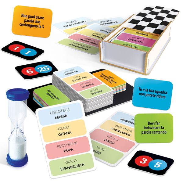 Slalom parola - party game delle parole proibite e obbligate - LUDIC