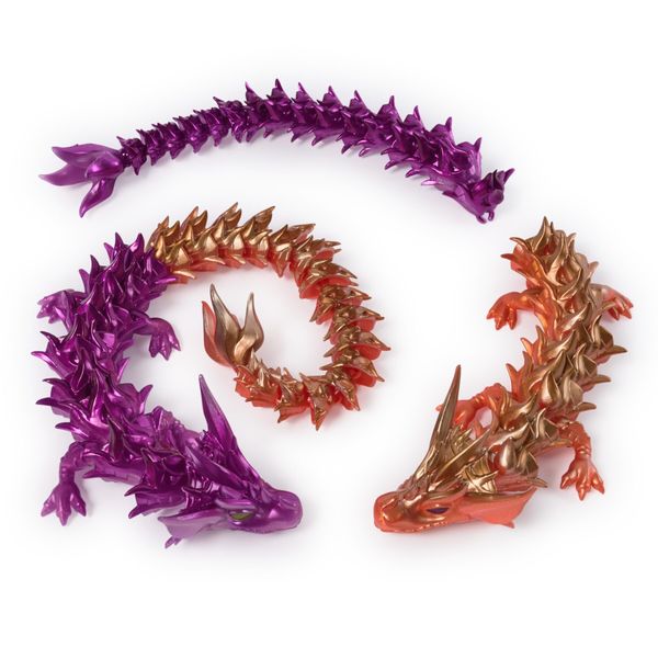 Crystalynx dragons, drago giocattolo snodabile assortito - DRAGON BALL