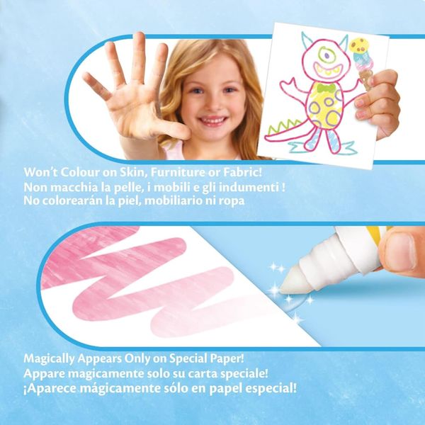 Crayola, color wonder  stampini luminosi, magic light stampers, animali - CRAYOLA