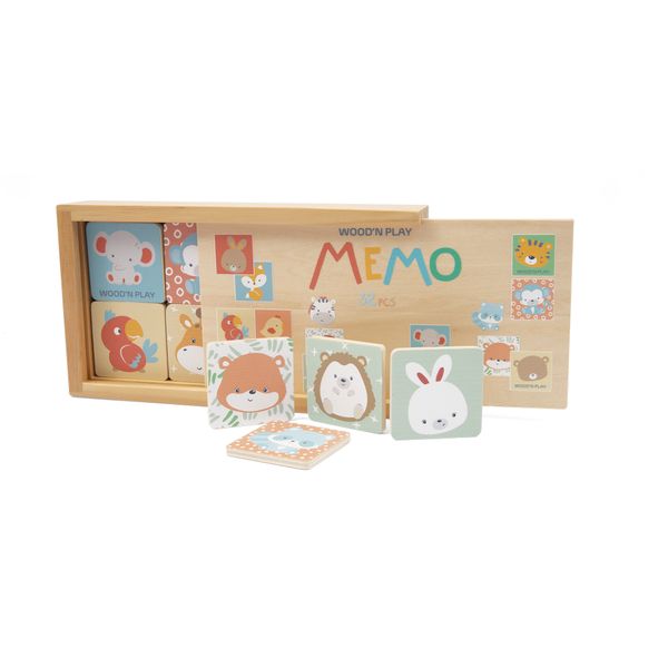 Memory degli animali - WOOD 'N' PLAY