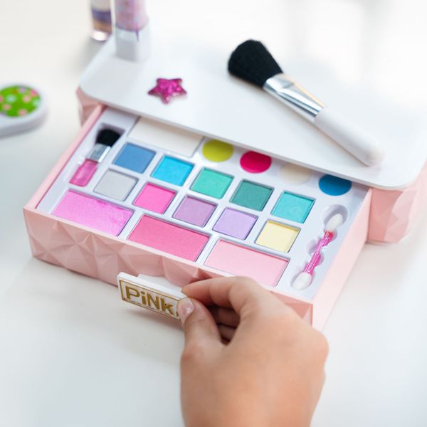 Specchiera interattiva parlante pink it smart vanity - trucco bambina - 