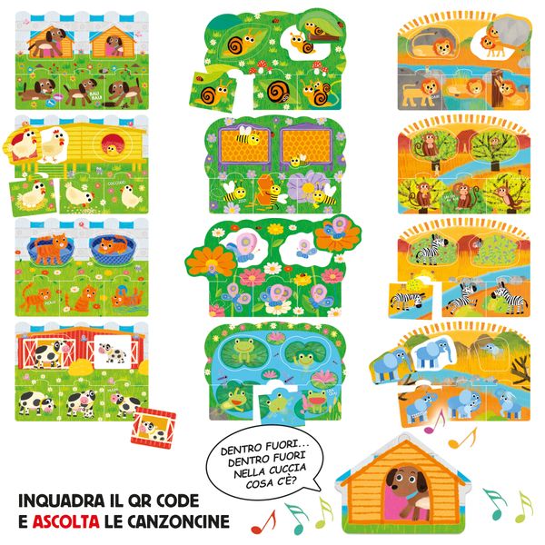 Chi, cosa, dove - gioco educativo per parlare con gli animali - HEADU