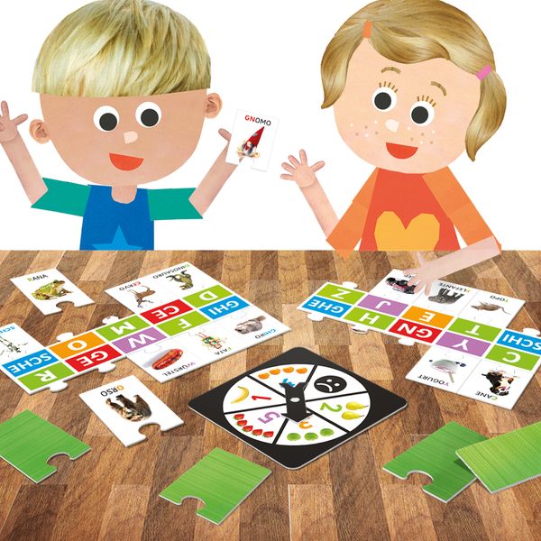 Tombola fonetica - alfabeto e parole da riconoscere giocando - HEADU