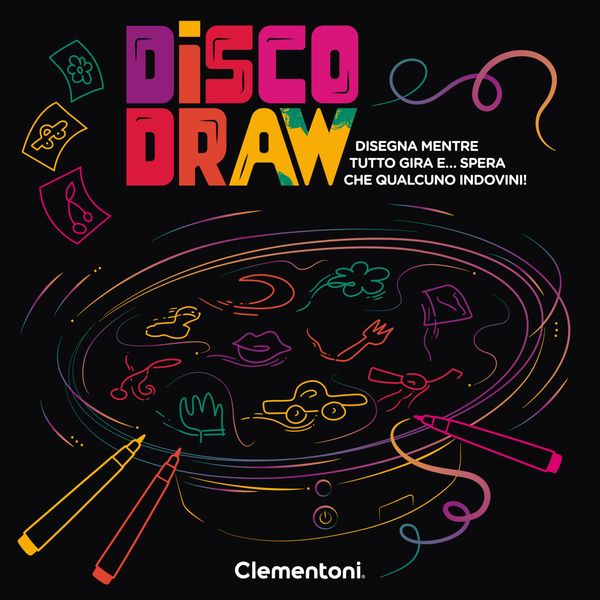 Clementoni - disko draw - 16704 - CLEMENTONI