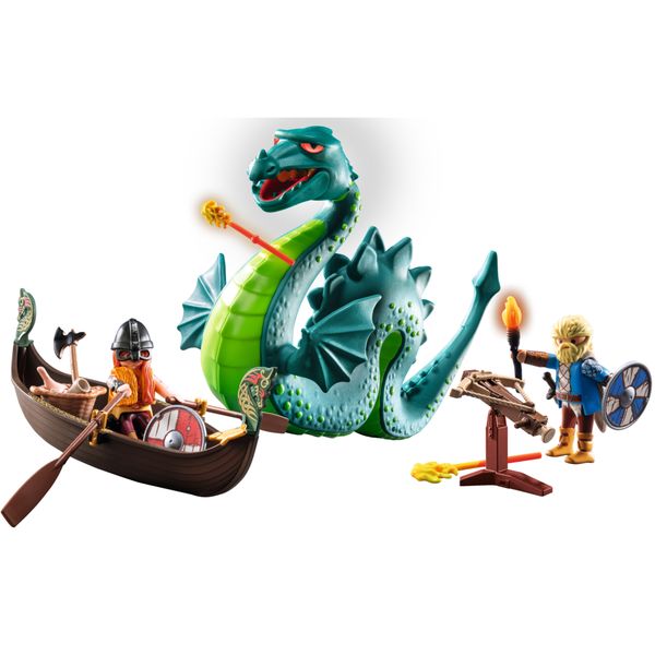 Playmobil promo pack 71830 – vichinghi con mostro marino - Playmobil