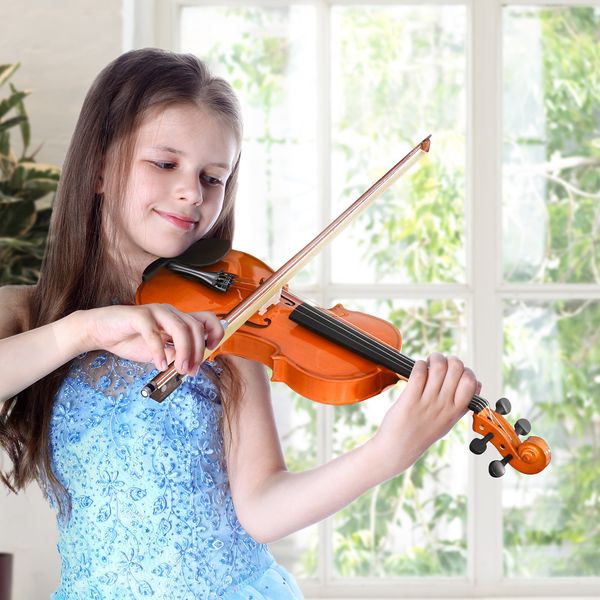 Violino 4/4 per adulti con accessori inclusi (custodia, archetto, corde, ponticello, accordatore) 58.5 x 21.5 x 7cm - 