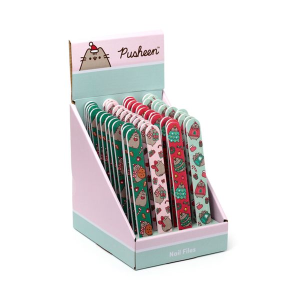 Lima per unghie, natalizia - pusheen il gatto  - assortita - PUCKATOR