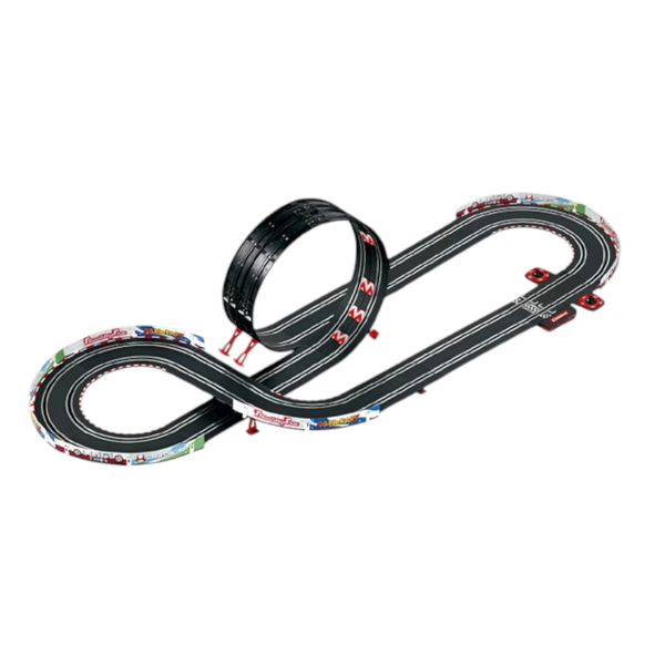 Circuito carrera go mario kart – pista 4,9 m con mario e luigi - Super Mario