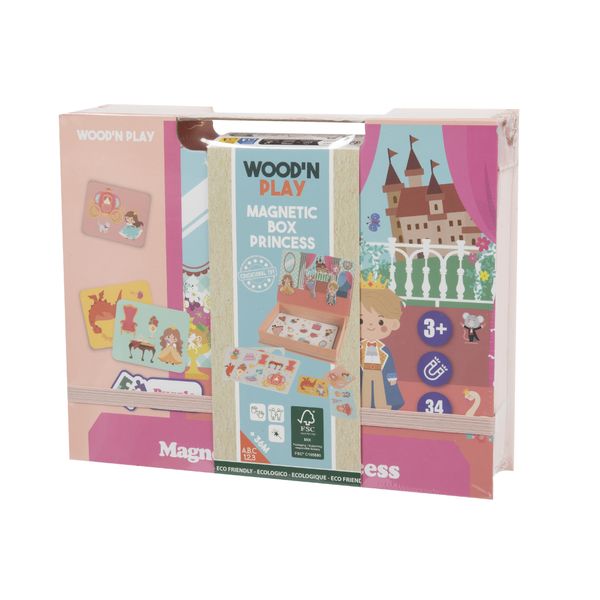 Valigetta magnetica principesse - WOOD 'N' PLAY
