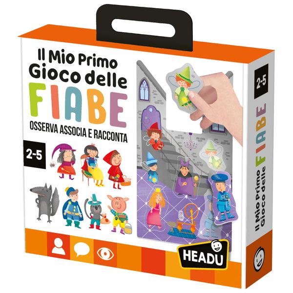 Il mio primo gioco delle fiabe - osserva, associa e racconta - HEADU