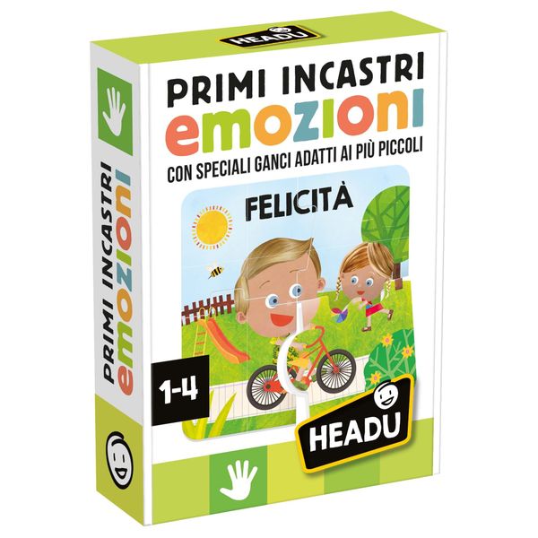 Primi incastri emozioni - riconosci e abbina le emozioni - HEADU