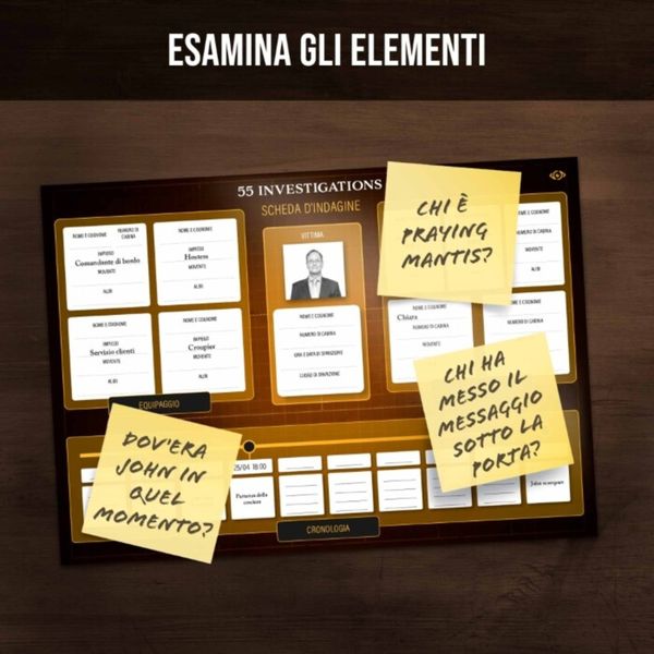 Profiler - sparizione ai caraibi - ms edizioni - gioco investigativo - 