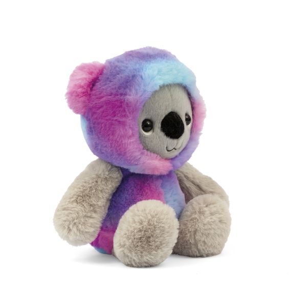 Peluche kawaii  assortito 17 cm – koala, panda e orsetto con cappuccio - AMI PLUSH