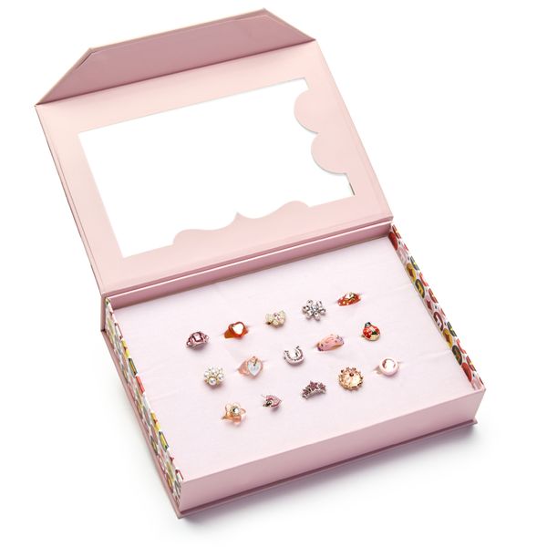 Set di 15 anelli fao schwarz® tiny glam - FAO Schwarz