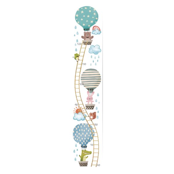 Sticker pop up cameretta 120 cm – adesivo crescita bambini decorativo - BABY SMILE