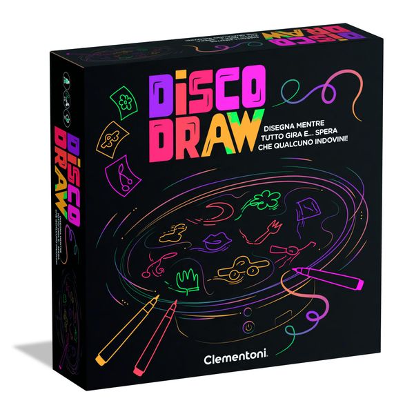 Clementoni - disko draw - 16704 - CLEMENTONI