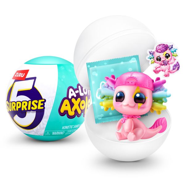 A lot a axolotls zuru - figura sorpresa axolotl da collezione - assortito - MINI BRANDS