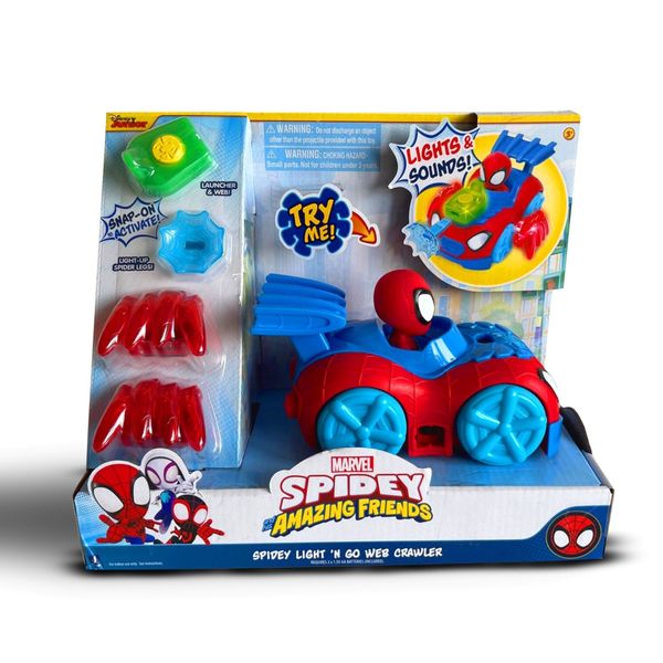 Spidey city playset con 2 veicoli esclusivi. una pista con doppio tracciato, diversi meccanismi di gioco e con due veicoli diecast inclusi - SPIDEY