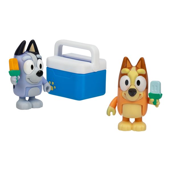 Bluey action figure pack 2 personaggi assortiti - BLUEY