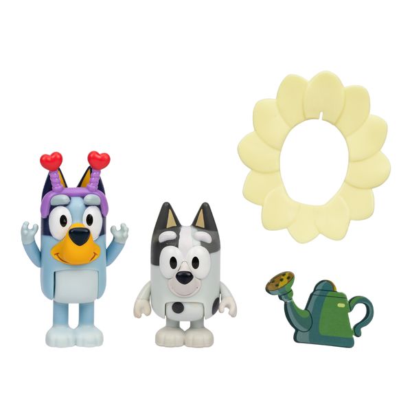 Bluey action figure pack 2 personaggi assortiti - BLUEY