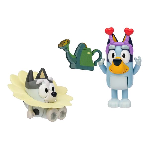 Bluey action figure pack 2 personaggi assortiti - BLUEY