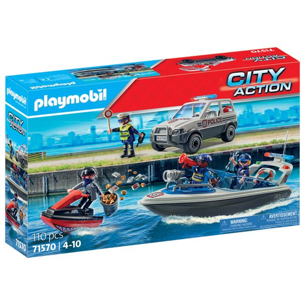 Playmobil city action 71570 - polizia in azione - dai 4 anni - Playmobil