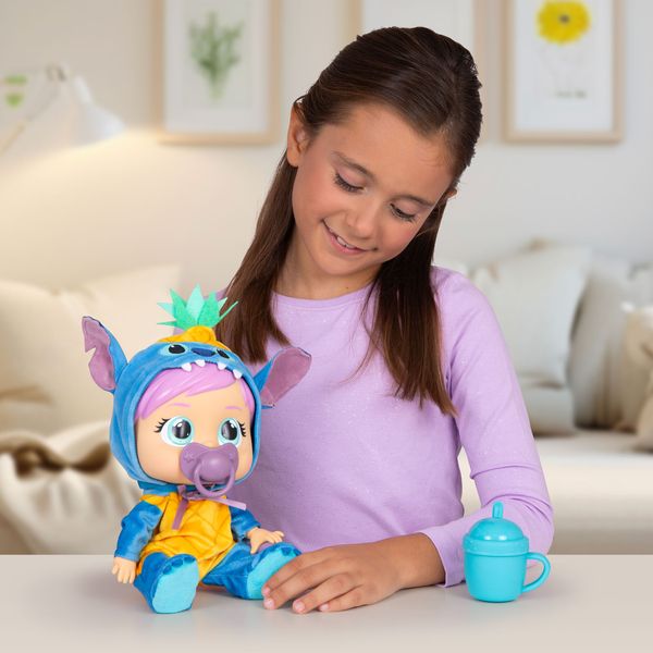 Cry babies loving care stitch – bambola interattiva - CRY BABIES, Disney, Disney Stitch