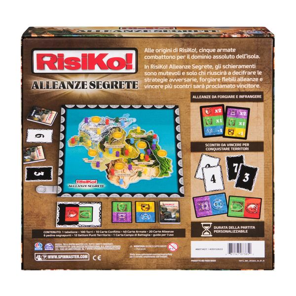 Risiko! alleanze segrete - RISIKO, SPINMASTER