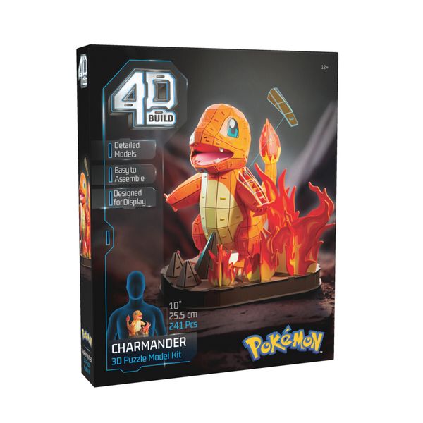 4d build, pokémon charmander - POKEMON