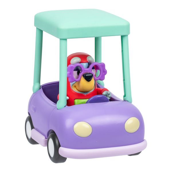 Bluey mini veicolo con personaggio assortito - BLUEY