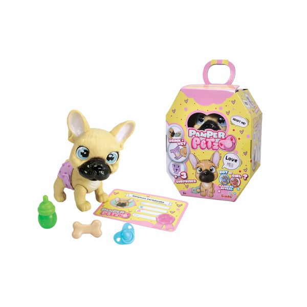 Simba toys pamper petz bulldog francese con tanti accessori - PAMPER PETZ