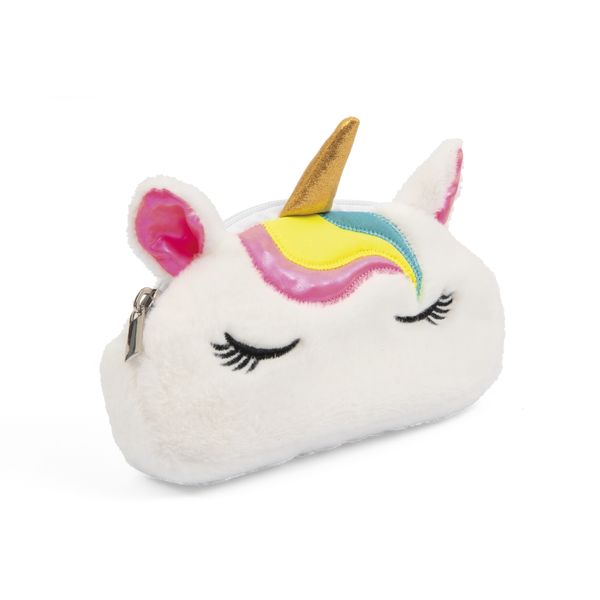 Astuccio in peluche morbido – axolotl e unicorno, divertente e pratico - CREA MANIA