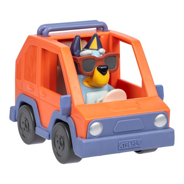 Bluey mini veicolo con personaggio assortito - BLUEY